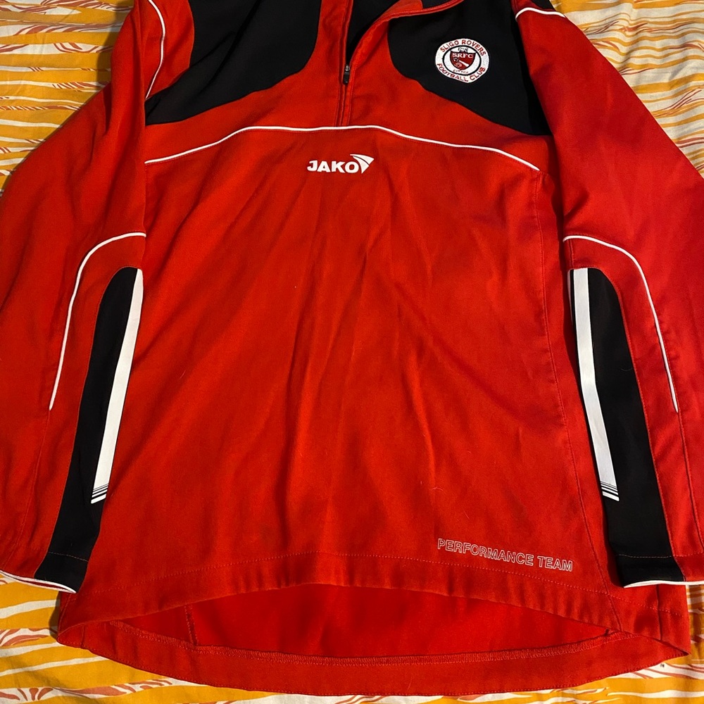 Jako Brand Sligo Rovers Football Club Training Pullover - Size “Men’s” Medium